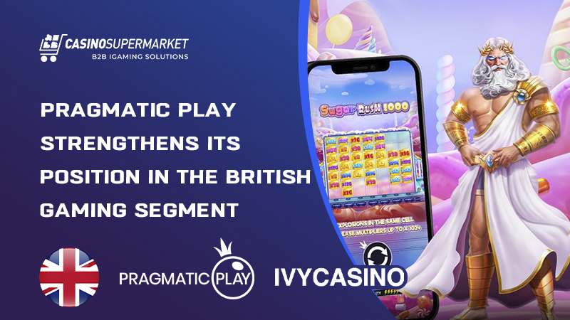 Pragmatic Play and Ivy Casino in the UK: partnership