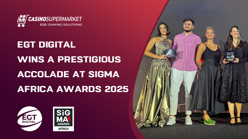 EGT Digital at the SiGMA Africa Awards 2025