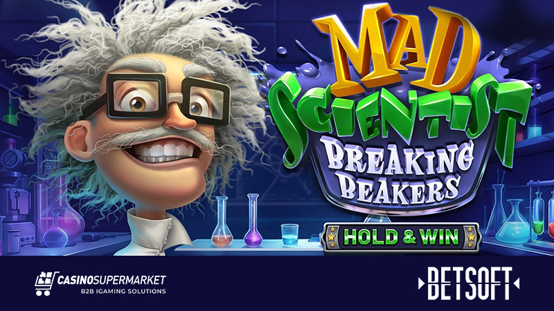 Mad Scientist: Breaking Beakers — Hold & Win by Betsoft