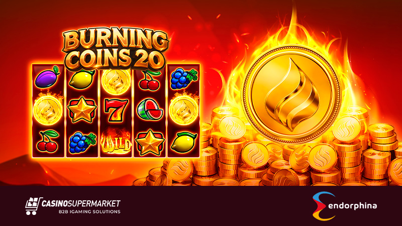 Burning Coins 20 from Endorphina