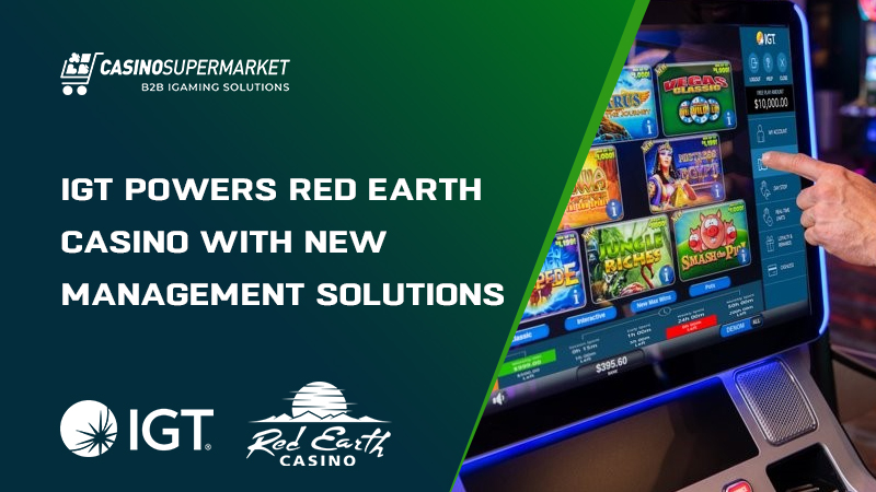 IGT and Red Earth Casino cooperation