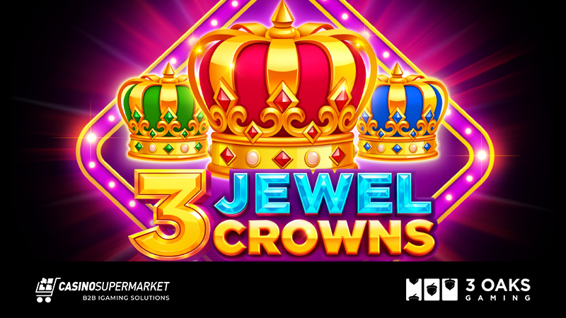 3 Jewel Crowns from 3 Oaks Gaming