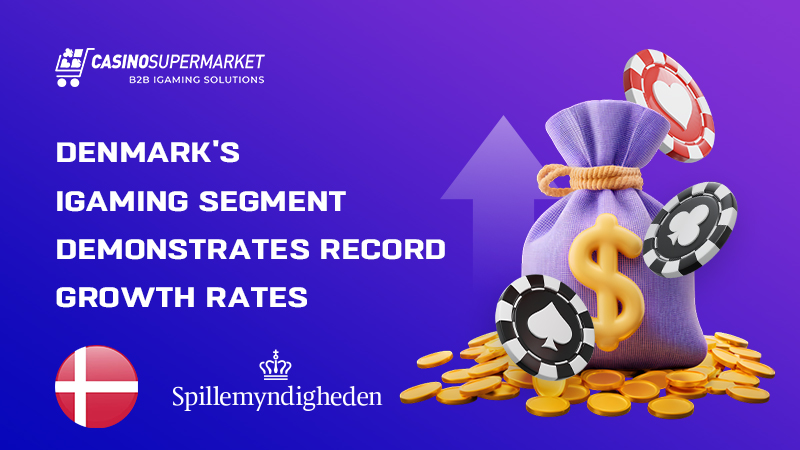 Danish iGaming revenue in April 2025: stable growth