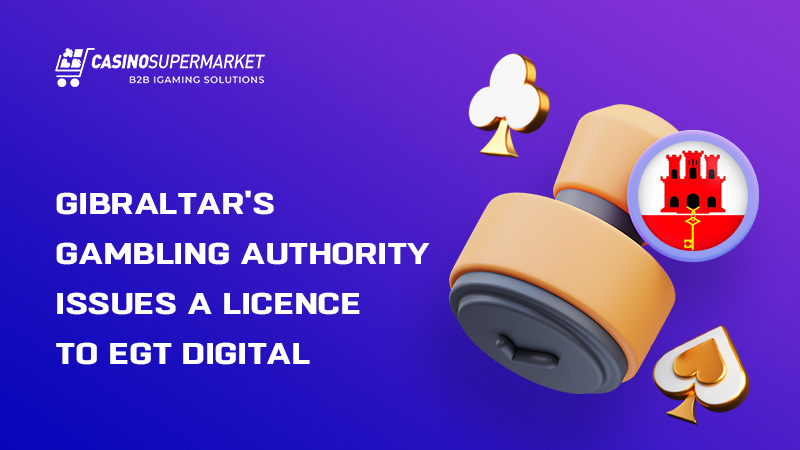 EGT Digital licence in Gibraltar: new certification