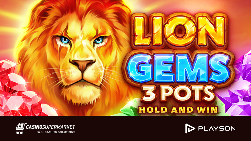 Lion Gems 3 Pots: Hold and Win by Playson