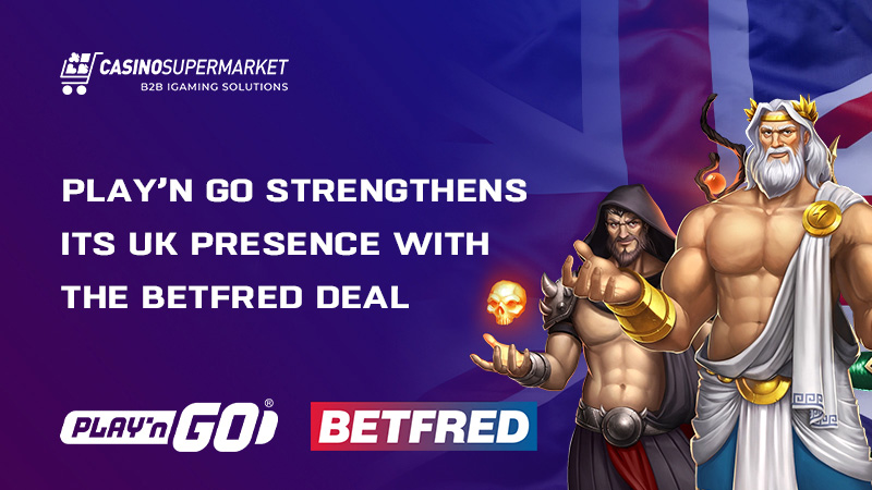 Play’n GO and Betfred cooperation