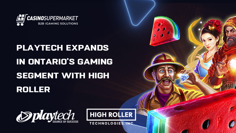 Playtech and High Roller in Ontario: partnership