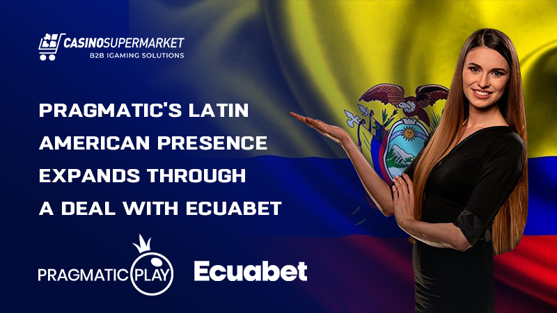Pragmatic Play and Ecuabet: Smart Studio deal