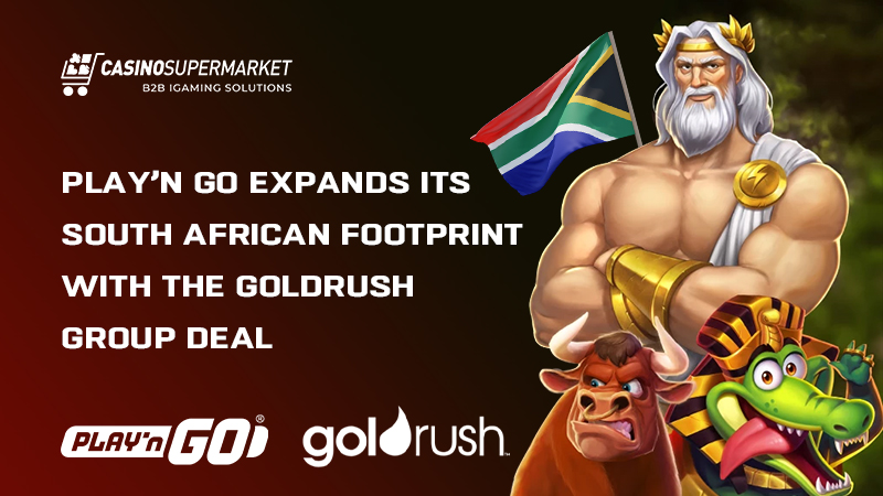 Play’n GO and Goldrush Group’s cooperation