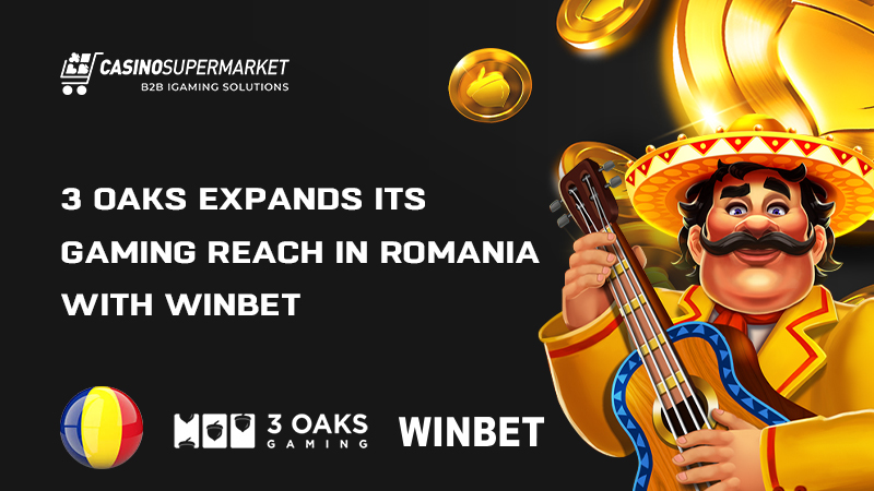3 Oaks Gaming and WINBET in Romania: partnership
