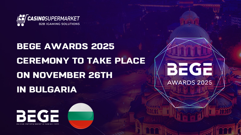 BEGE Awards 2025 in Sofia, Bulgaria: November 26th