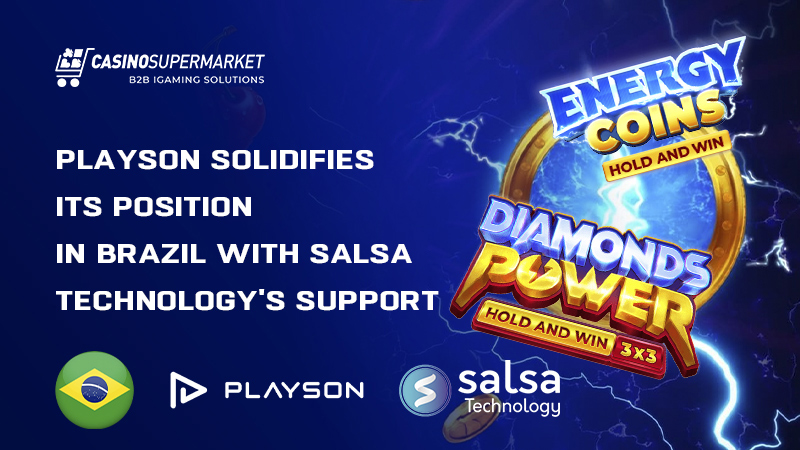 Playson and Salsa Technology in Brazil: partnership