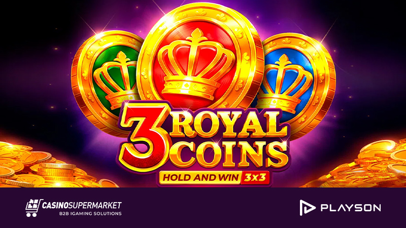 3 Royal Coins: Hold and Win from Playson