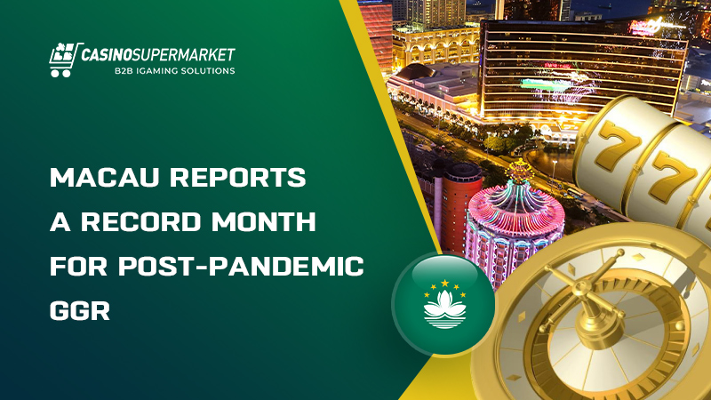 Macau casino market in August 2025: GGR record