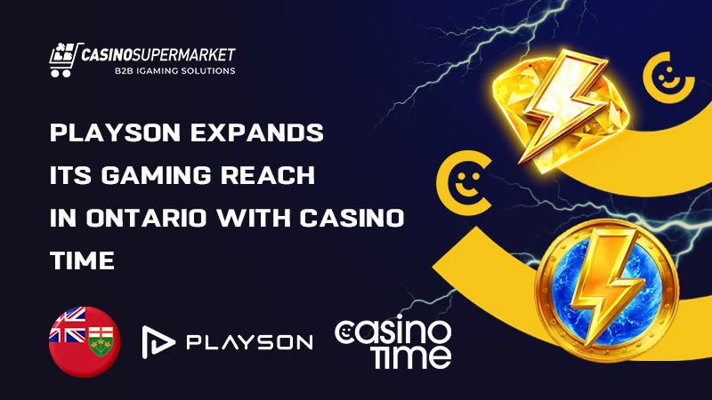 Playson and Casino Time in Ontario: slot integration