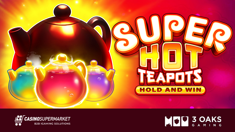 Super Hot Teapots: Hold and Win by 3 Oaks Gaming