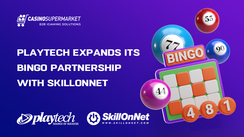 Playtech and SkillOnNet: expanded bingo cooperation