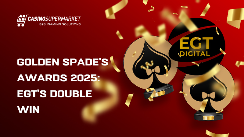 EGT at Golden Spade’s Awards 2025: double win