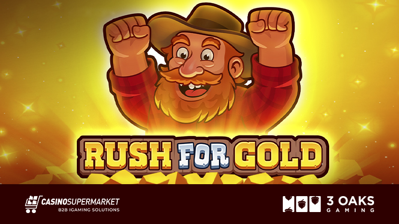 Rush for Gold from 3 Oaks Gaming