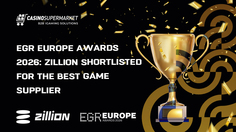 Zillion Games at the EGR Europe Awards 2026: nomination