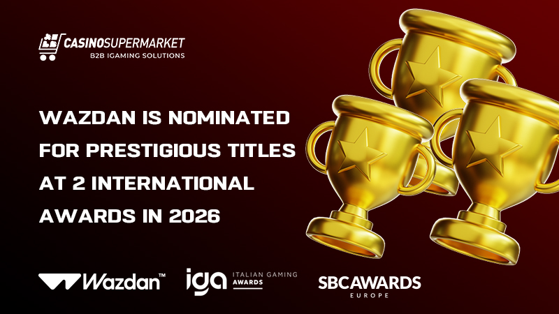 Wazdan award nominations in 2026: 2 more events