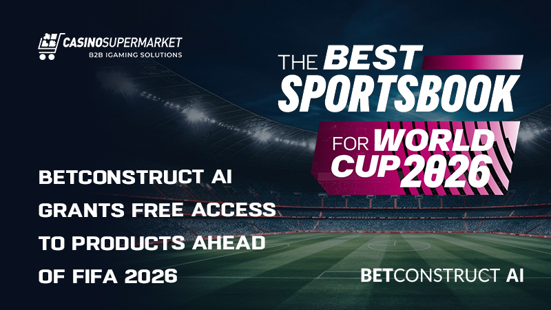 BetConstruct AI sportsbook discounts: FIFA WC 2026