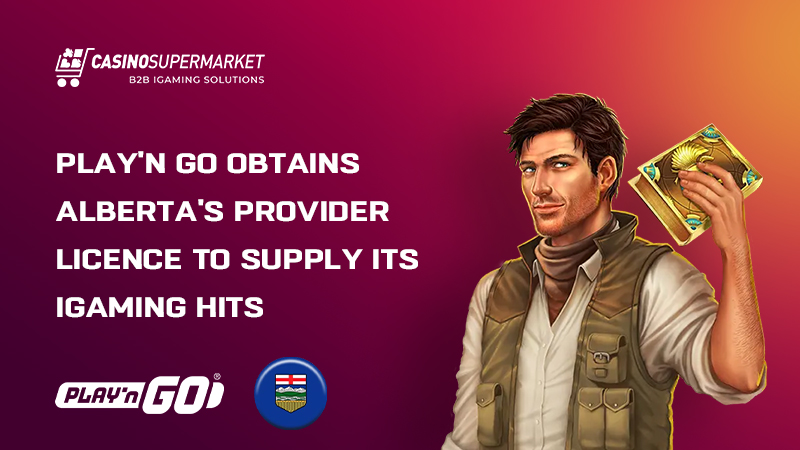 Play’n GO iGaming licence in Alberta: expansion