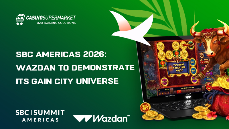 Wazdan at SBC Americas 2026: Gain City universe