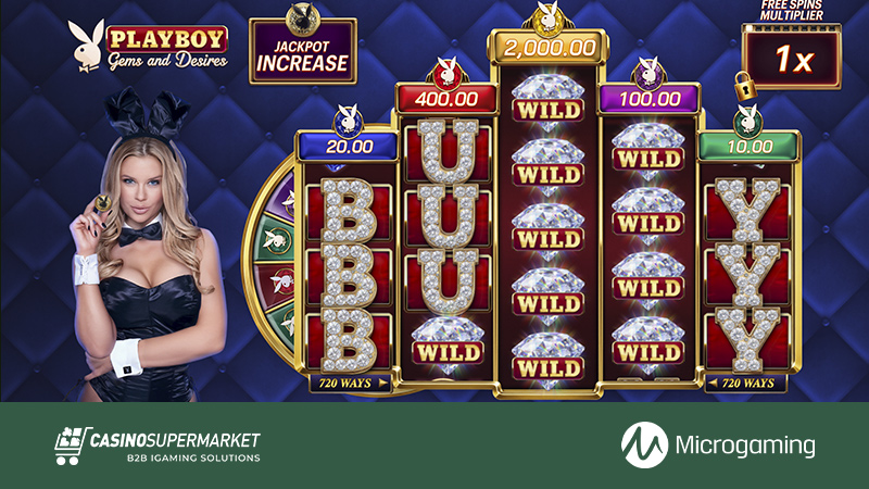 Playboy Gems and Desires Playboy Gems and Desires from Microgaming