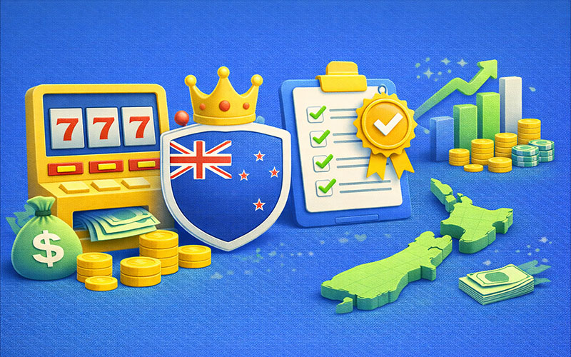 Online casino regulation in New Zealand: features