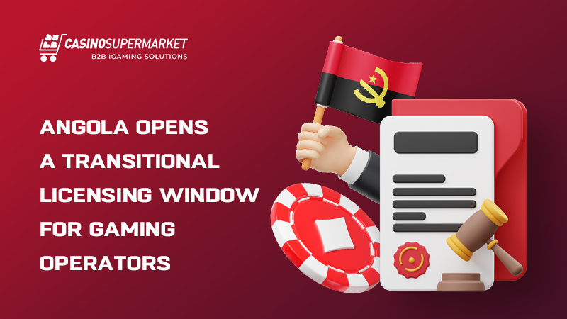 Online gambling licensing in Angola: temporary permits