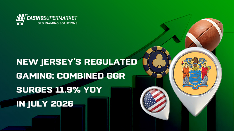 New Jersey GGR in July 2026: financial report