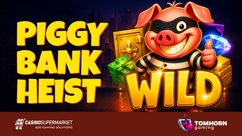 Piggy Bank Heist from Tom Horn Gaming