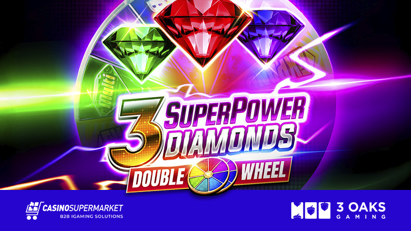 3 SuperPower Diamonds by 3 Oaks Gaming