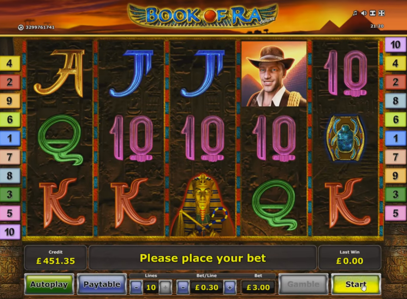 Slot Machine The Fruits - HTML5 Casino Game, casino html5 game.