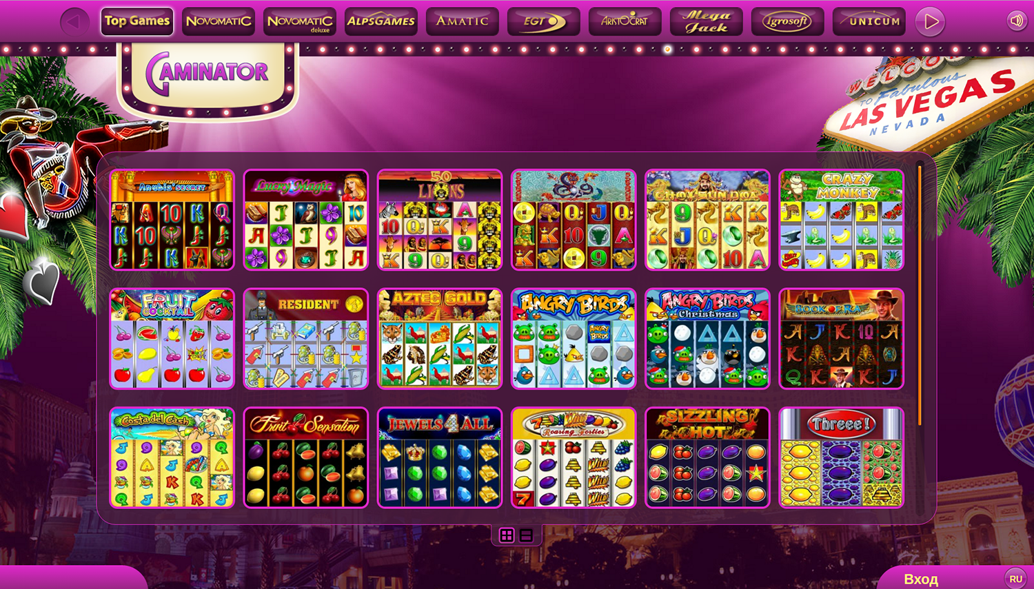 Http //gaminator-casino.com