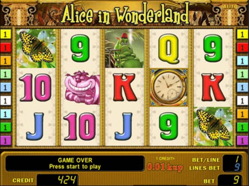 Slot from Champion: Alice In Wonderland