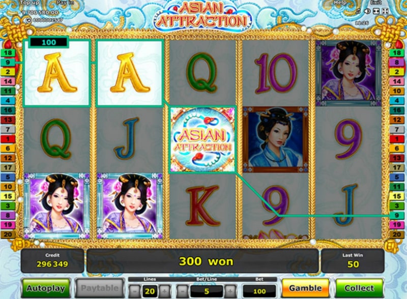 Online slot Greentube: Asian Attraction