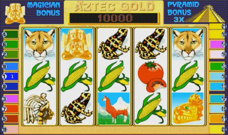 Casino slot from Mega Jack: Aztec Gold