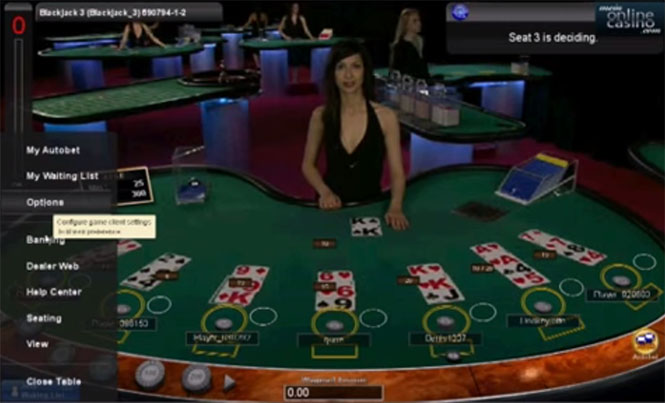 Microgaming live dealer