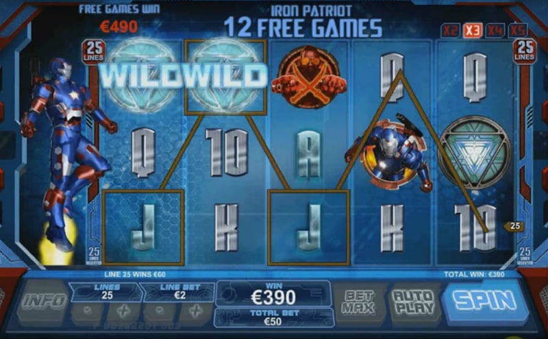 Online casino game from Playtech: Iron Man 3