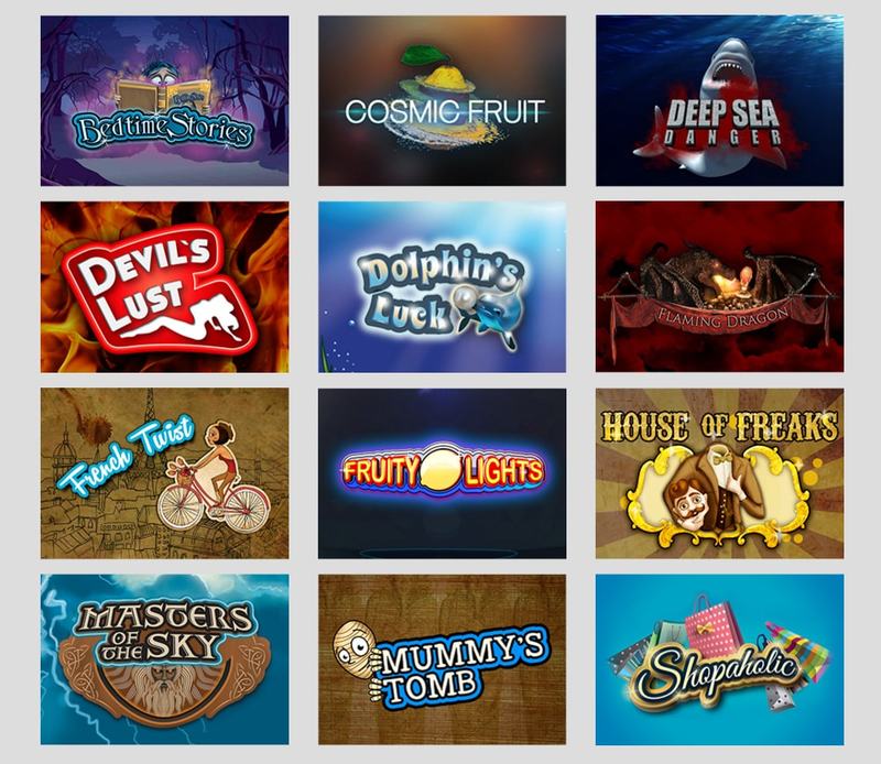 HTML5 slot machines from Booming Games