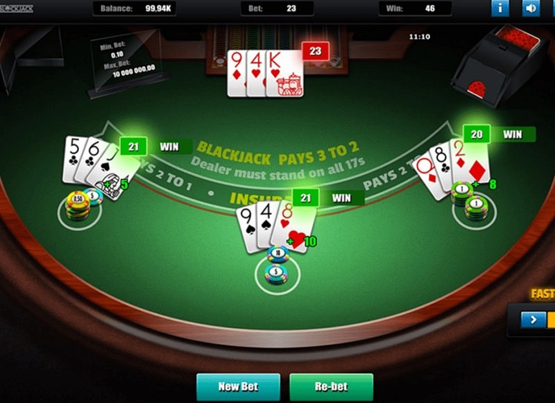 Greentube HTML5: Lux Blackjack