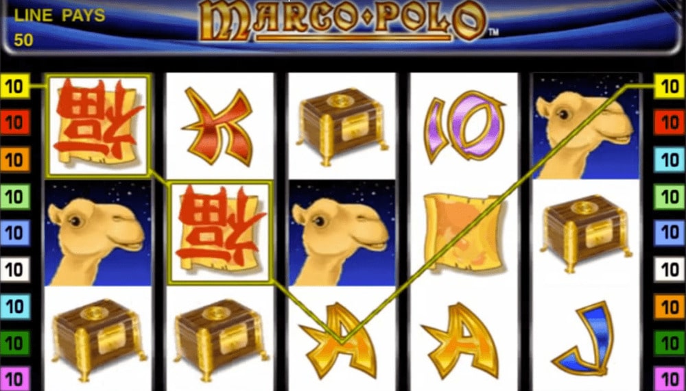 Casino slot game from Novotech — Marco Polo